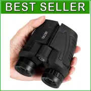 High-Powered 12x25 Binoculars with Large Eyepiece - Ideal for Outdoor Adventures