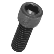 20pcs Socket Head Cap Screws - [3/8"-16 x 7/8"] 304 Stainless Steel, Black