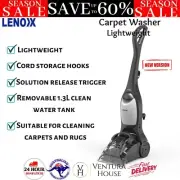 Lenoxx Carpet Shampooer Deep Rug Lightweight Cleaning Machine Washer Cleaner New