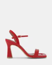 Shelly Shen Melcha/Red Patent Womens Heels 06