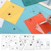 Quilting Cutting Template Handmade Patchwork Ruler DIY Sewing Accessories