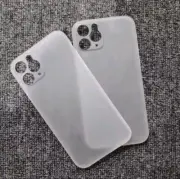 New 2 Pcs Frosted White Pc Back Case Cover For iPhone 11 Pro 5.8 in