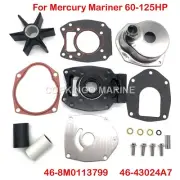 Water Pump Impeller Repair Kit for Mercury Outboard 60HP-125HP 46-43024A7