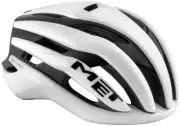 MET Trenta MIPS Road Tri/TT Helmet In-Mold EPS Matte/Glossy White/Black, Medium
