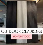 WPC Outdoor Cladding Exterior Wall Panel, Ceiling Panel Composite $30-$37P/L