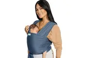 Moby Evolution Wrap Baby Newborn Viscose Adjustable Body Carrier Denim