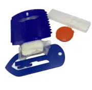 Tupperware Tiny Treasures Gadgets Pill Container Keychain Cake Edge Smoother