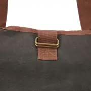Large-capacity Wet Wax Waterproof Waxed Canvas Logging Bag 58.5CM*54CM