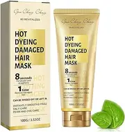 Hair Mask 8 Seconds Revitalizing Hair Mask For Hot Dyed & Damaged Hair, Magic Hair Mask,Daily Care Perm And Dye Repair Conditioner, Keratin Treatment Hair Cream(1PCS)