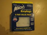 Mack's Pillow Soft Silicone Putty Earplugs, Silicone Putty, 6 Pair #A76