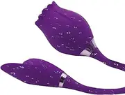 Sucker Rose Flower Vibration Fun Tongue Licker Vibrating Egg Female Silent Waterproof Adult Products