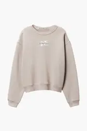 CREWNECK SWEATSHIRT WITH BLADE LOGO