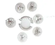 round Tea Coaster Set taj mahal Pattern Inlay Home White Marble Coffee Coaster