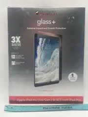 ZAGG Invisible Shield HD Glass+ Screen Protector for Apple 10.5 Inch iPad Pro -