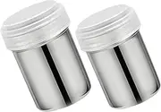 Multi-Function Powdered Sugar Shaker Duster Stainless Steel Chocolate Cocoa Flour Baking Tool Set