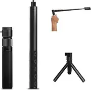 Selfie Stick Invisible Bullet Time Handle Kit with Foldable Tripod Extension Monpod Rod