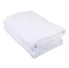 20xLUXURY EXTRA LARGE BATH SHEET 100% COTTON 5 STAR HOTEL TOWELS WHITE 90x186CM