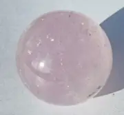 Amethyst Quartz Sphere CRYSTAL BALL Reiki Madagascar .9 in 24mm 19g
