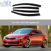 For 2011-2015 Kia Optima K5 Side Window Visor Sun Rain Guard Vent Shade Smoke 4x (for: Kia)