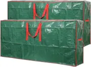 Sattiyrch Christmas Tree Storage Bag- 2 pack - Fits Up to 9 ft Xmas Disassembled