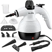 GLOIL Portable Multi-Purpose Steam Cleaner With 10 Accessories for Carpets, Curtains, Sofas, Kitchens, Bathrooms and More