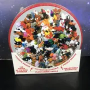 Collectible Plush Beanie Animal Puzzle 125 Pieces in Collectible Tin New Sealed