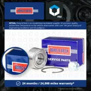 Wheel Bearing Kit fits PEUGEOT 206 Front 1998 on B&B 335032 Quality Guaranteed