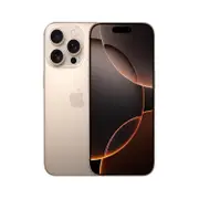 Apple iPhone 16 Pro Max 256GB (Desert Titanium) - New Battery [~Renewed: Excellent]