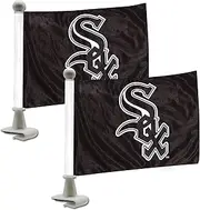 MLB Chicago White Sox Flag Set 2Piece Ambassador Stylechicago White Sox Flag Set 2Piece Ambassador Style, Team Color, One Size