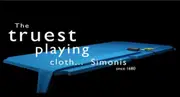 Simonis 860 Pool Snooker Billiard 9 Ball Table Tournament Blue Cloth Felt kit 9ft