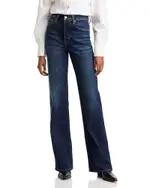 Re/Done 70s High Rise Bootcut Jeans in Barely Worn