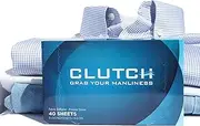 Clutch Men's Dryer Sheets, Fabric Softener for Men, 40 Count Box