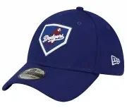 New Era Los Angeles Dodgers Flex Fit Home Plate Hat Cap - Dodger Blue