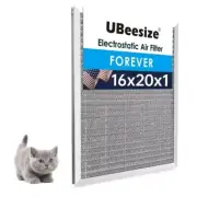 Ubeesize 16x20x1 Reusable Electrostatic Washable Furnace Air Filter - NEW