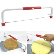 Adjustable Wire Cake Leveler Foldable Bread Pizza Cutter Slicer DIY Cake Tool