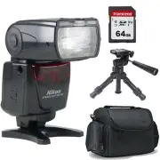 Nikon SB-700 AF Speedlight Flash with 12" Heavy Duty Table Top Tripod Kit