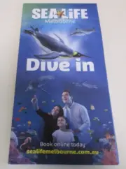 SeaLife Melbourne - Promotional Brochure - Aquarium, Antarctic, Penguins & More