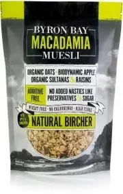 Byron Bay Macadamia Muesli Bircher Style 450g