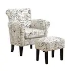 Black Fabric Tufted Seat Swivel Adjustable Executive Chair Fabric Back Plastic
