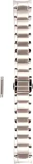 [Emporio Armani] Watch for men, 22 mm, silver stainless steel, original replacement strap for AR2434, silver, Classic