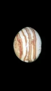 Aragonite EGG Swirl Reiki Chakra Crystal Gemstone | banded Brown fossil egg Gift