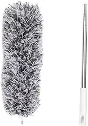 Healeved Extendable Dust Remover Telescopic Duster for Efficient Cleaning Hard Reach Areas Fiber Design for Use Homeowners