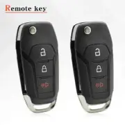 2 PCS 2018 - 2021 Ford Expedition Keyless Remote Flip Key Fob