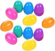 FUNNETOYU 20pcs Eggs Egg-shaped present Boxes Party Supply Candy present Boxes Party Favors Supplies Egg Boxes Fillable Eggs Ornament Plastic