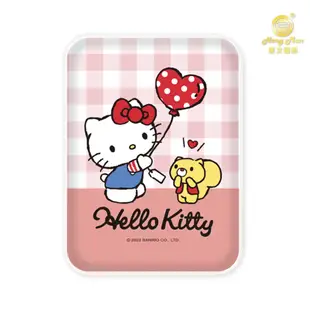 【Hong Man】三麗鷗 口袋行動電源 格紋Hello Kitty