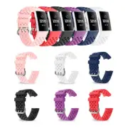 Replacement Strap Bracelet Silicone Wristband Watch Band For Fitbit Charge 3 4 d