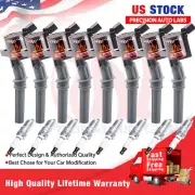 Spark Plugs SP493 & 8x Ignition Coils DG508 For Ford F150 Lincoln 4.6L 2000-2004 (for: Ford)