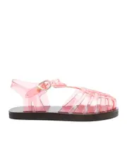 Half-heeled flat sandals 36,37,39,40,41 Pink