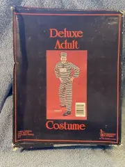 Vintage Collegeville Deluxe Costume Convict Adult Large 42 -44 # 8578 NIWB (p)