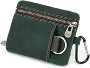 [HAMKVBPR] Mens Purses Small Wallet Coin Cash Key Leather Coin Purse Purse Wallet for Men(Colour 1)